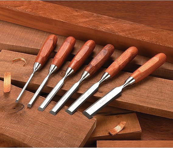 WoodRiver 6-Piece Bench Chisel Set